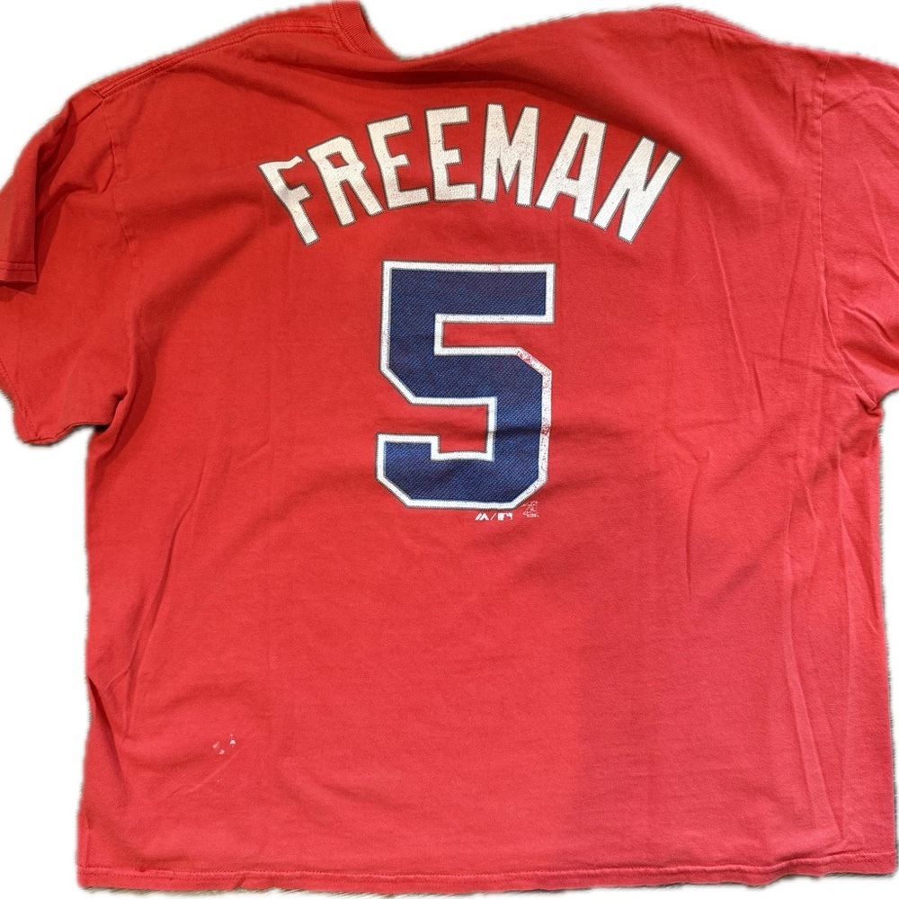 Iconic Freddie Freeman Braves Jersey T-Shirt
